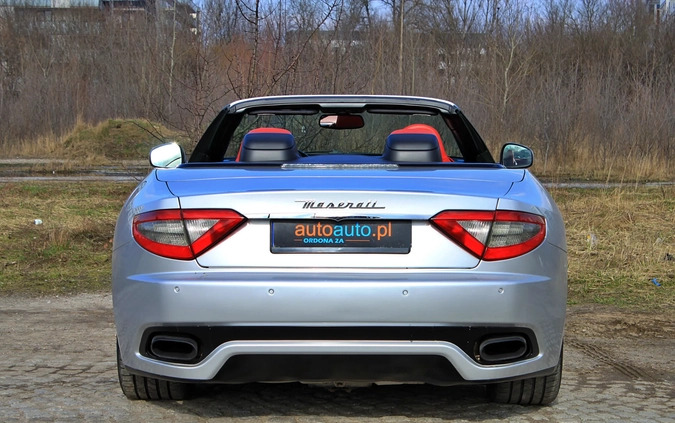 Maserati GranCabrio cena 249900 przebieg: 59900, rok produkcji 2014 z Kowalewo Pomorskie małe 232